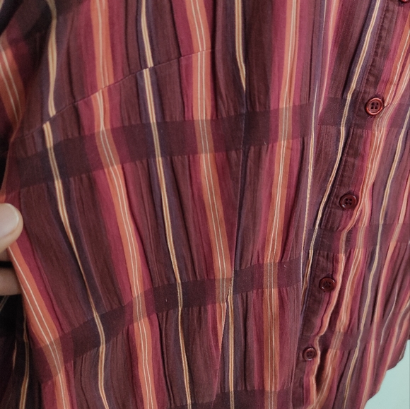 Vintage Oversized Crop Shirt ❤ - Picture 8 of 14